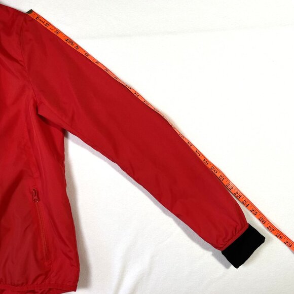 BAUBAX EUC Hooded Red Water
Repellent Travel Jacket. All Seasons. Size M. - Picture 16 of 16